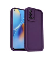 Oppo A74 4g Kılıf Viera Silikon - Mürdüm