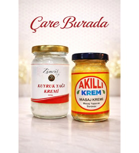 Akıllı Krem 100 Ml + Kuyruk Yağlı Masaj Kremi 100 Ml