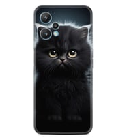 Realme 9 Pro Kılıf Boutique Baskılı Resimli Tombul Kedi Pcode -003
