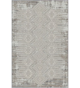 Eliana Home Baskılı, Yıkanabilir Kaymaz Taban Salon Halısı LNA0566 100x150 cm (Bej)