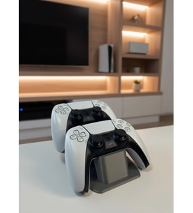 İkili Gamepad Tutucu Antrasit