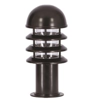 AVONNI BSU-68129-BSY-K Siyah Boyalı Dış Mekan Aydınlatma E27 Aluminyum Polikarbon Cam 18cm