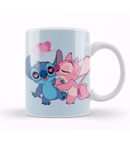 Stitch & Angel Kupa Bardak Porselen
