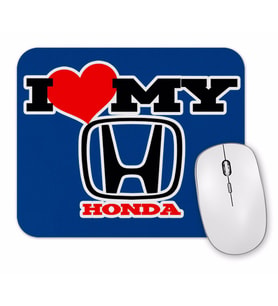 I Love My Honda Mouse Pad