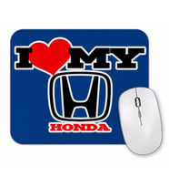 I Love My Honda Mouse Pad