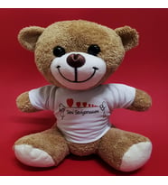 Seni Seviyorum Temalı Peluş Ayıcık