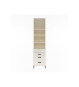 Hyperion Dolap 4 Raflı 4 Çekmeceli 60x44x243 Aytaşı-Aytaşı