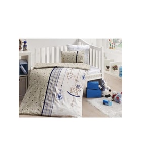 FIRST CHOICE BEBEK UYKU SETİ PALMY  LACİVERT 8696474231426