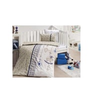 FIRST CHOICE BEBEK UYKU SETİ PALMY  LACİVERT 8696474231426