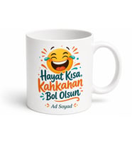 Bol Bol Gülmeyi Sevenlere Mizahşör Kahkaha Temalı Çay Kupası Hediye