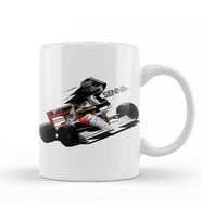Ayrton Senna Low Poly Kupa Bardak Porselen