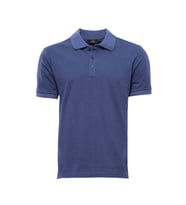 Polo Yaka Oxford Lacivert T-shirt - Wessi