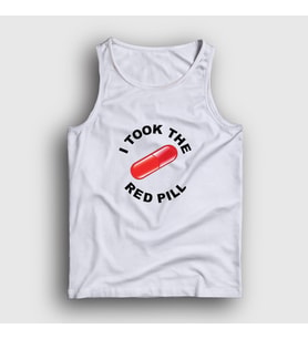 Presmono Unisex Beyaz I Took The Red Pill Ideology Atlet 447948tt (Beyaz)