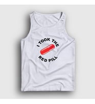 Presmono Unisex Beyaz I Took The Red Pill Ideology Atlet 447948tt (Beyaz)