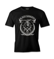 Black Sabbath - Ten Year War Siyah Erkek Tshirt