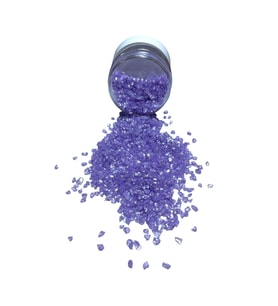 Epoksi Çalışmalarınız İçin Parlak Cam Kırıkları 2-4 mm LİLA 100 gr