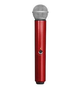 Shure Wa713-Red Renkli Kulp Sadece Blx2/Sm58 Ve Blx2/Beta58A Kablosuz Vericiler Için (Kırmızı) (Çok Renkli)