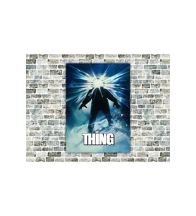 The Thing Ahşap Tablo