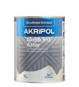 AKZO 5+1 AKRİLİK ASTAR AÇIK GRİ 1/1 (Çok Renkli)