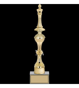 ODAK KUPA - Figürlü Kupalar - Satranç Figürlü Kupalar FG-031 C - 36 cm