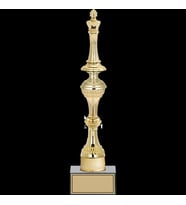 ODAK KUPA - Figürlü Kupalar - Satranç Figürlü Kupalar FG-031 C - 36 cm