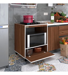 Kenzlife ocak dolabı şehrazat cvz 85*70*60 XLARGE kapaklı hazır mutfak ankastre gömme ocak için (Karışık)