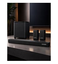 LEADER Sb-41 5.1 Soundbar Ses Sistemi (Bt / USB / Optik / Arc / Aux)