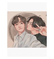 Hopekook (jungkook Ve Hoseok) Tablo Ahşap Poster Dekoratif Kod1185