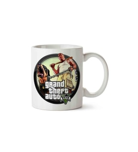 Grand Theft Auto Porselen Kupa Bardak