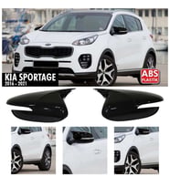 Kia Sportage Batman Yarasa Ayna Kapağı Sinyalli Piano Black 2016 - 2021