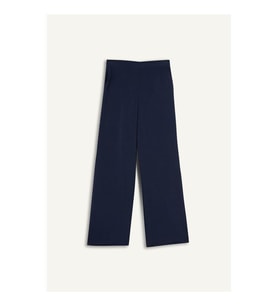Defacto Regular Fit Beli Lastikli Lacivert Kadın Pantolon F9413AX/NV241
