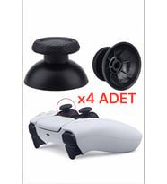 Playstation 5 Ps5 Analog Topuzu 4 Adet (2ÇİFT) - Dualsense Kol Uyumlu Joystick Yedek Parça Seti