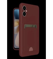 Galaxy A05 Kelvin Kartvizitli Silikon - Bordo