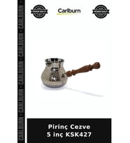 Özel Üretim Geleneksel Mutfak Sunum Kahve Aksesuarı Pirinç Cezve 5'' İnc KSK427