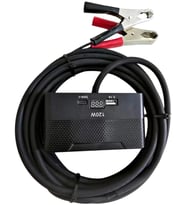 Aküden bağlantılı Uzatma Kablosu Çakmaklık Çoklayıcı LCD Ekranlı USB, Type-C çıkışlı 12 Volt 10 Amper 120 WAT 2 X1,5mm TTR Bakır 5 Mt-Siyah-YT-OT733-MŞ