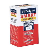 Sorvagen Smart Mini Sitikolin DHA Omega-3 ve B12 60 Kapsül