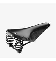 Brooks Flyer Yaylı Deri Bisiklet Selesi 175mm Siyah B396H