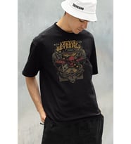 Avenged Sevenfold Baskılı Unisex Oversize Müzik Grubu Tişört