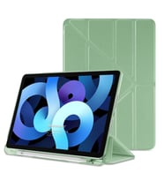 Microsonic Apple iPad Air 5.Nesil 2022 Kılıf (A2588-A2589-A2591) Origami Pencil Açık Yeşil