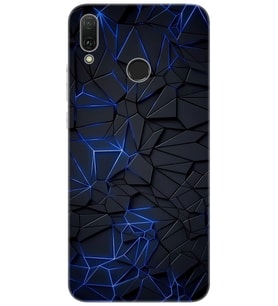 Huawei Y9 2019 (JKM-LX1/LX2) Uyumlu Kılıf Desen Baskılı Silikon Karmaşık Design STK:1874