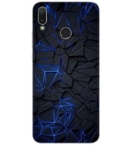 Huawei Y9 2019 (JKM-LX1/LX2) Uyumlu Kılıf Desen Baskılı Silikon Karmaşık Design STK:1874