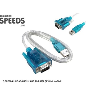 C.Speeds Lıne Ag-Urs232 Usb To Rs232 Çevirici Kablo