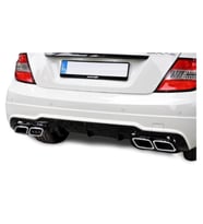 Mercedes W204 C180 Makyajlı Difüzör 🚘  Dayanıklı Plastik, Sportif Tasarım, Kolay Montaj (Standart)