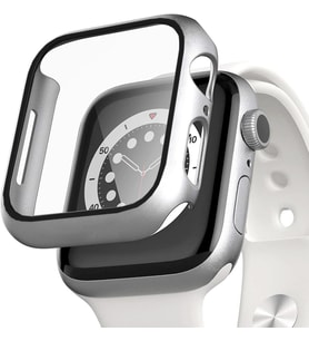 Apple Watch Series 7 41mm için Kılıf Matte Premium Slim WatchBand Gümüş [Watch Series 7 41mm ile Uyumlu Kılıf - Gümüş]