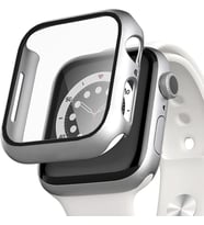 Apple Watch Series 7 41mm için Kılıf Matte Premium Slim WatchBand Gümüş [Watch Series 7 41mm ile Uyumlu Kılıf - Gümüş]