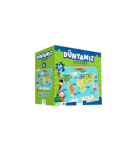Dünyamız Puzzle 24 Parça