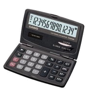 Casio SL-240LB 14 Hane Cep Tipi Kapaklı Hesap Makinesi