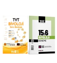 Biyotik TYT Biyoloji Soru Bankası ve Marka Deneme Seti 2 Kitap