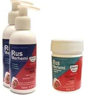 Hintohu Tüy Dökücü Azaltıcı Rus Merhemi 150 ml 1 Adet + Genital Bölge Merhemi 50 ml 1 Adet