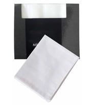 3’lü Özel Paket Premium Erkek Mendil Seti  %100 Pamuk 42x42 cm Beyaz (Çok Renkli)